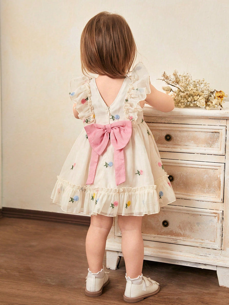 Vestido Bebê Jardim Encantado