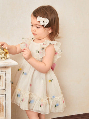 Vestido Bebê Jardim Encantado