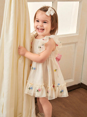 Vestido Bebê Jardim Encantado