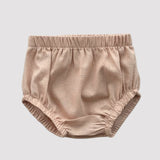 Tapa Fralda Linho Vintage Salmão