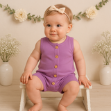 Macacão Bebê Confort Fúcsia