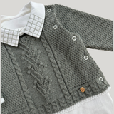 Kit Saída Maternidade 2 Peças Tricot Nature Green