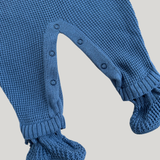 Kit Saída Maternidade 4 Peças Tricot Lion Azul