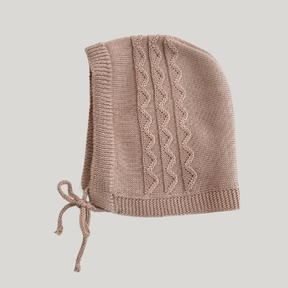 Kit Saída Maternidade Tricot Vintage Caramelo