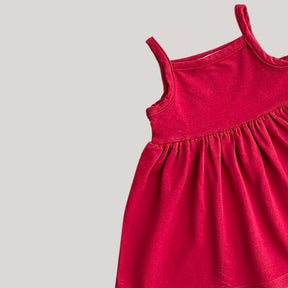 Vestido Bebê Comfort Vermelho