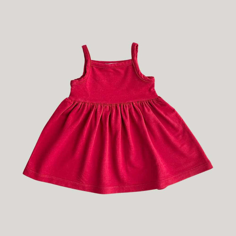 Vestido Bebê Comfort Vermelho
