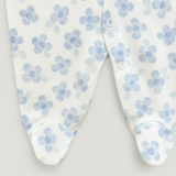 Macacão Bebê Algodão Premium Flower Lavanda