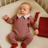 Kit Saída Maternidade Premium Tricot Marinheiro