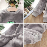 Conjunto Infantil Unissex De Inverno Peluciado