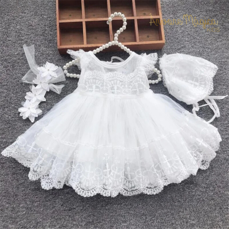 Conjunto de Batizado Angelica