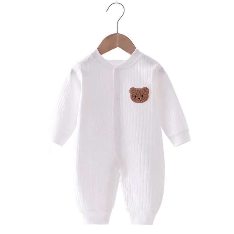 Macacão Bebê Algodão Urso Kids
