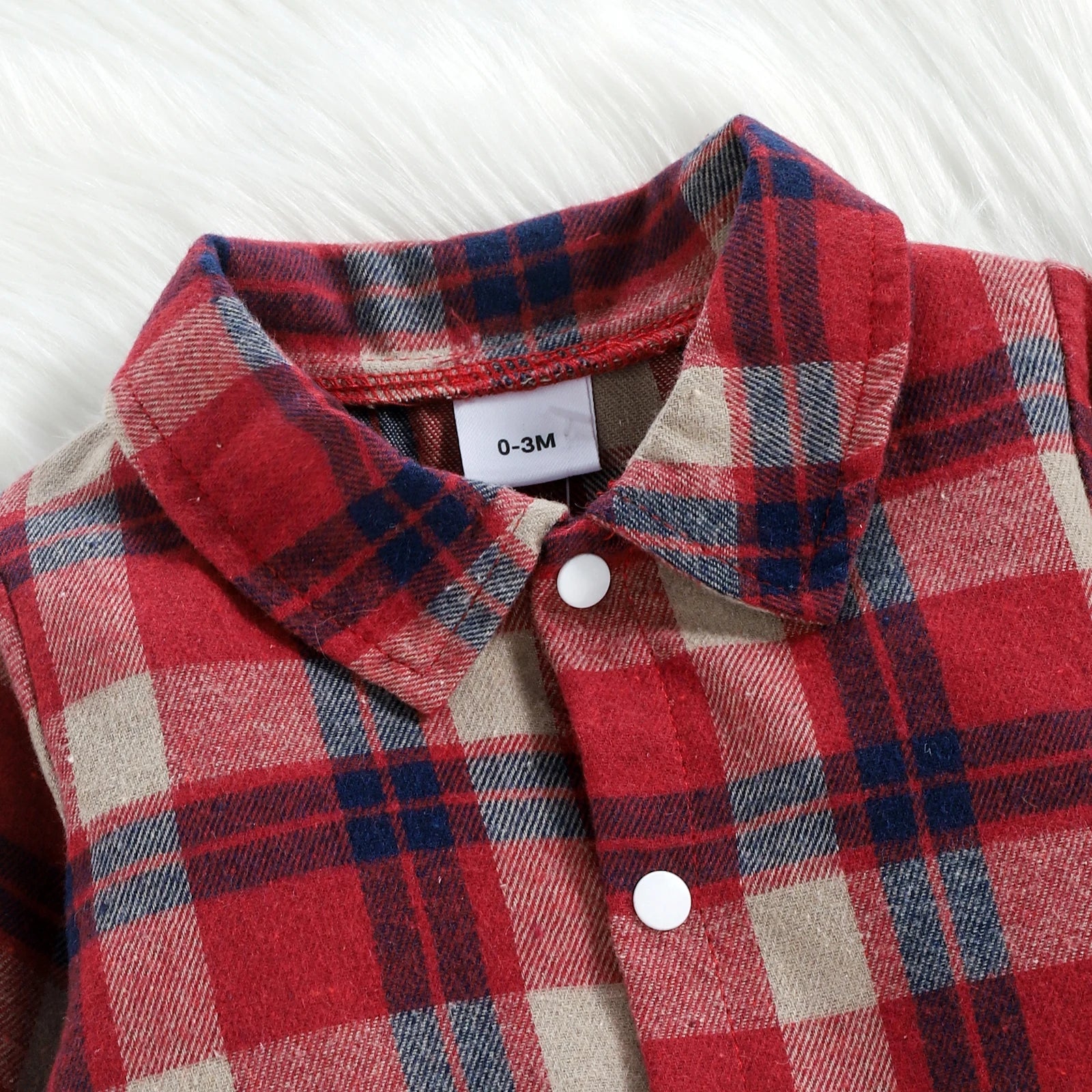 Conjunto Camisa Xadrez mais Jardineira Doggy