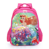 Mochila Escolar da Pequena Sereia