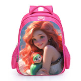 Mochila Escolar da Pequena Sereia