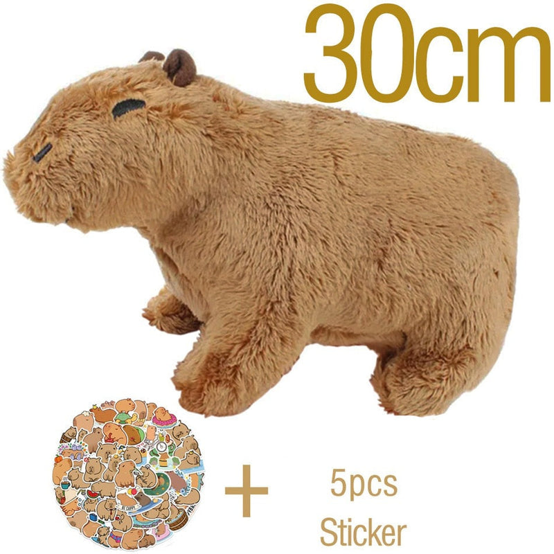 Capivara de Pelúcia - 18 a 30 cm