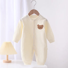 Macacão Bebê Algodão Urso Kids