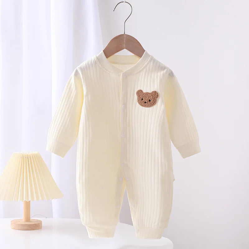 Macacão Bebê Algodão Urso Kids