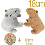 Capivara de Pelúcia - 18 a 30 cm