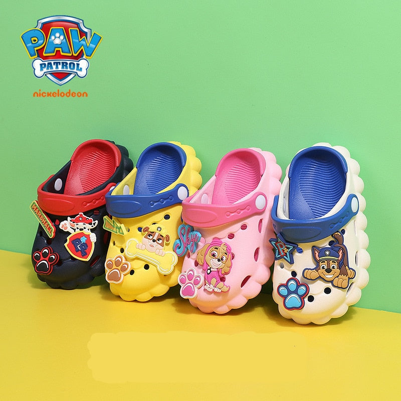 Crocs da Patrulha Canina Antiderrapante - 14 a 20 cm