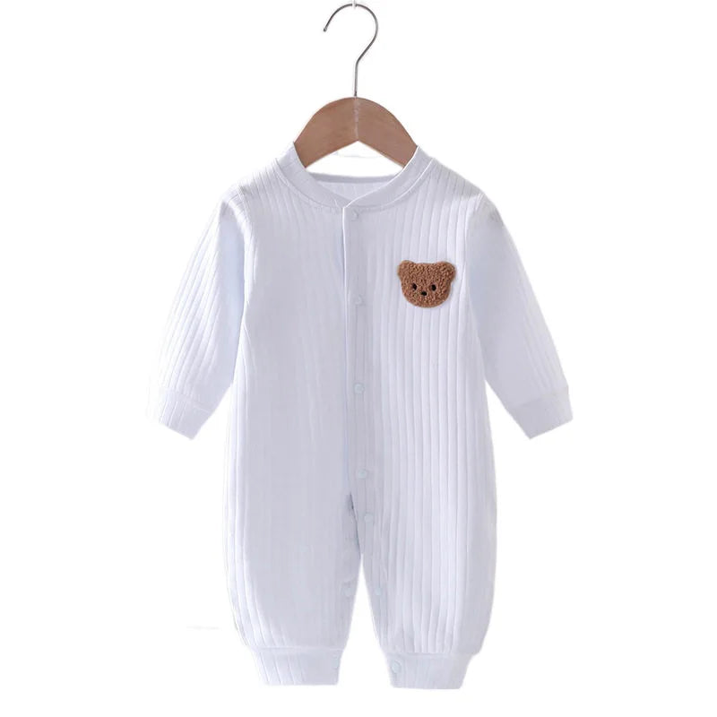 Macacão Bebê Algodão Urso Kids