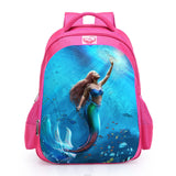Mochila Escolar da Pequena Sereia