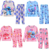Pijama Manga Longa Infantil - Stitch