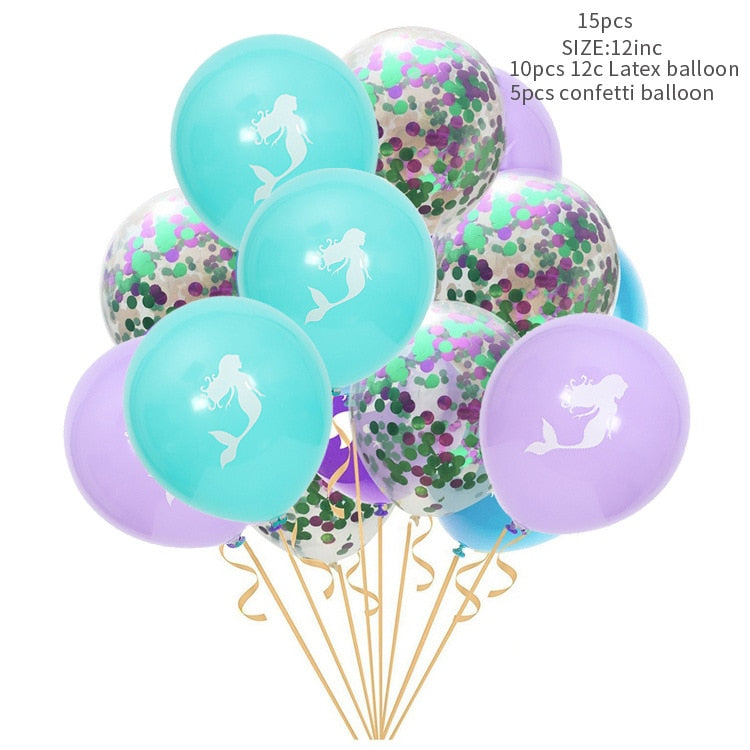 Itens para Decoração de festa ''A Pequena Sereia''