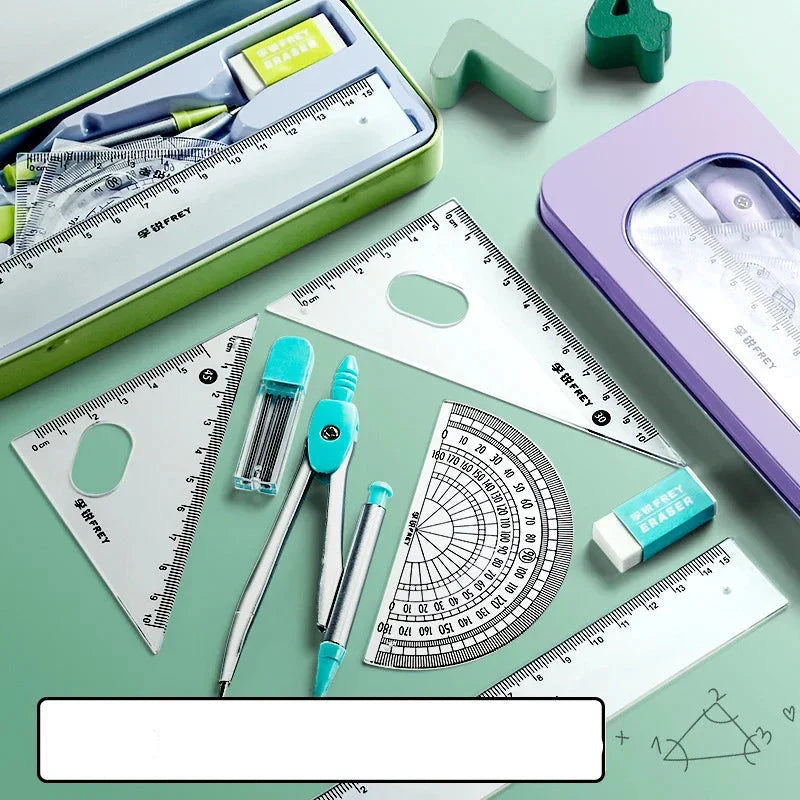 Kit de Réguas e Compasso