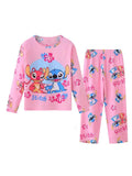 Pijama Manga Longa Infantil - Stitch
