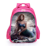 Mochila Escolar da Pequena Sereia