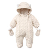 Macacão Infantil Forrado com Capuz