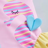 Maiô Infantil Cavalo Marinho - cores