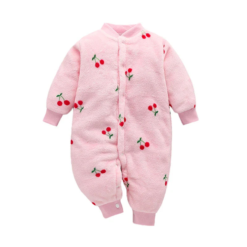 Macacão Basic Newborn Cerejinha