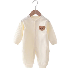 Macacão Bebê Algodão Urso Kids