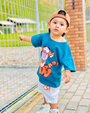 Conjunto Menino de Verão com estampa do Tigrão