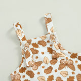 Jardineira Borboletinha com Babados