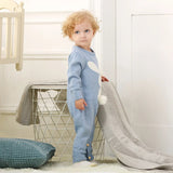 Macacão Coelhinho de Tricô