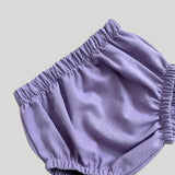 Tapa Fralda Linho Vintage Lavanda