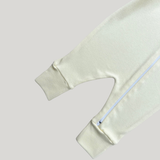 Macacão Bebê Algodão Ziper Yellow