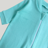 Macacão Bebê Algodão Ziper Green