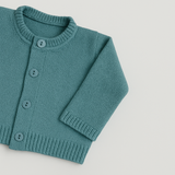 Kit Saída Maternidade Tricot Menta 4 Peças