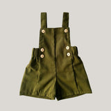 Jardineira Infantil Verde Natureza