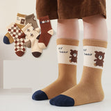 Kit de 5 Pares de Meia Infantil e Criança - 1 a 12 anos