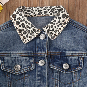 Jaqueta Jeans Oncinha