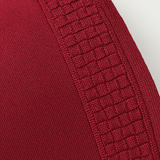 Kit Saída Maternidade 3 Peças Tricot Flowers Bordô