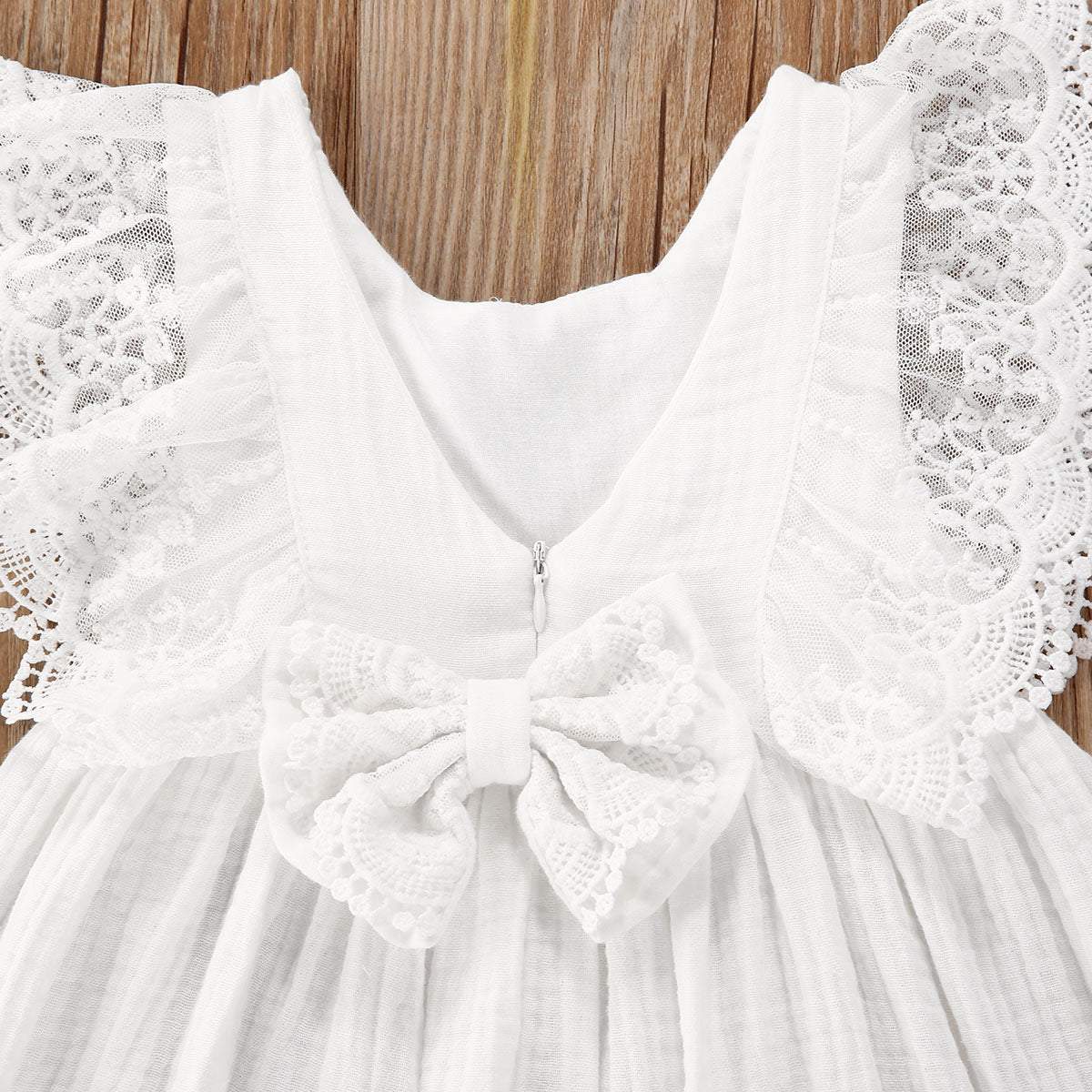 Vestido de Festa Renda Branca