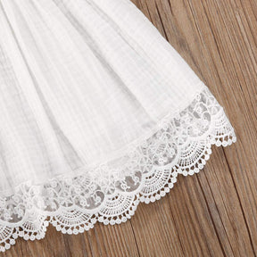Vestido de Festa Renda Branca