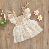 Vestido Renda Princesa Nude