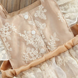 Vestido Renda Princesa Nude