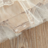 Vestido Renda Princesa Nude